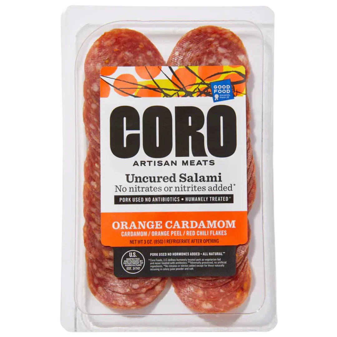 Uncured Orange Cardamom Salami