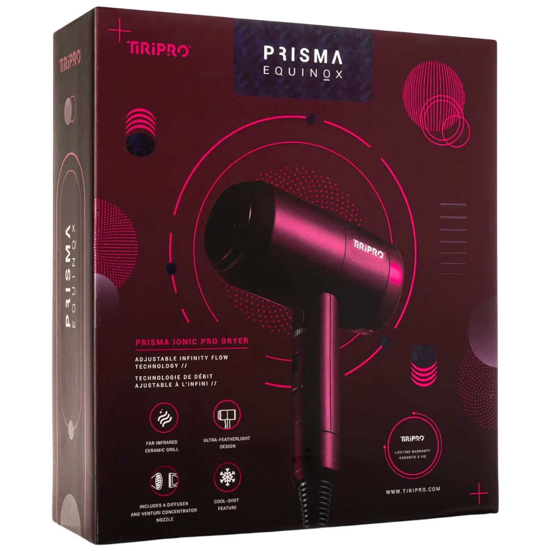 Prisma Pro Dryer with Adjustable Airflow Technology - Red