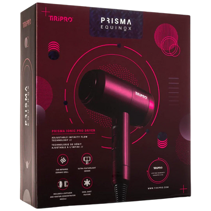 Prisma Pro Dryer with Adjustable Airflow Technology - Red