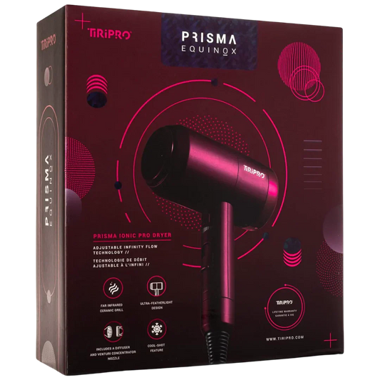 Prisma Pro Dryer with Adjustable Airflow Technology - Red