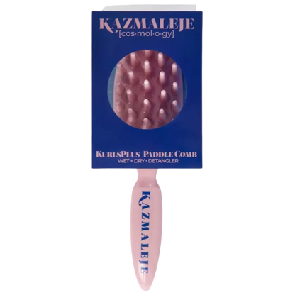 KurlsPlus Paddle Hair Comb - Pink