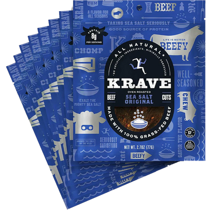 Sea Salt Original Beef Jerky (8 Pack)