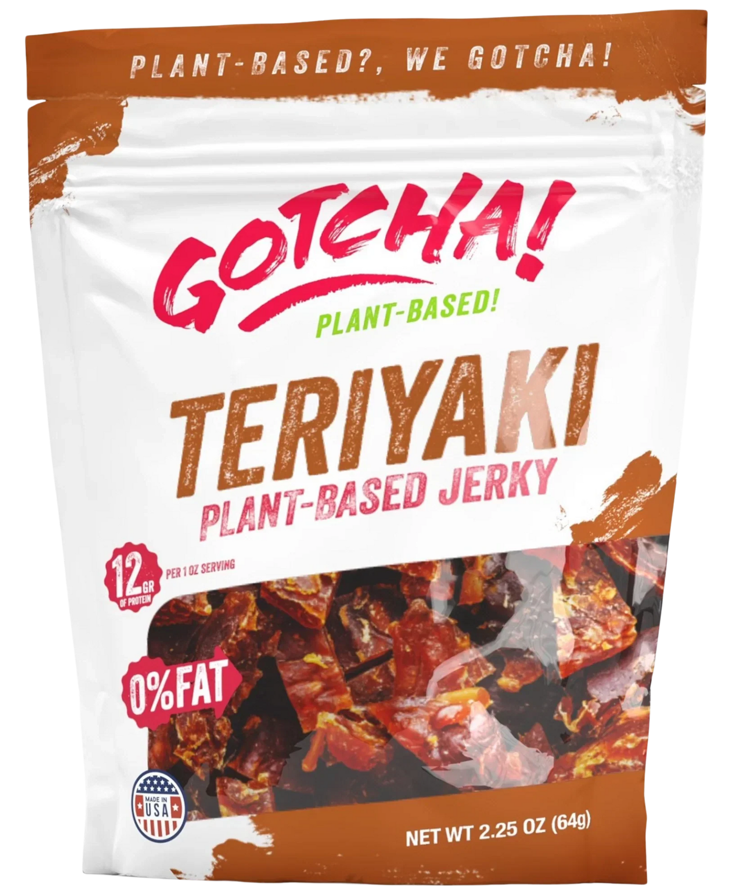 Plant-Based Teriyaki Jerky