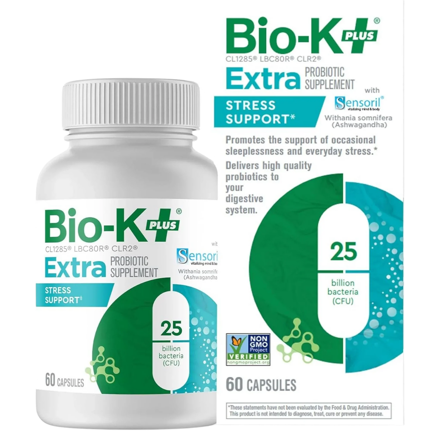 Extra Capsules with Sensoril 25B ¨C Stress Relief (60 CT)