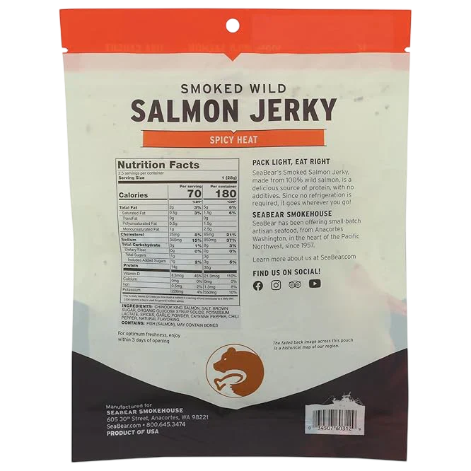 Spicy Heat Salmon Jerky