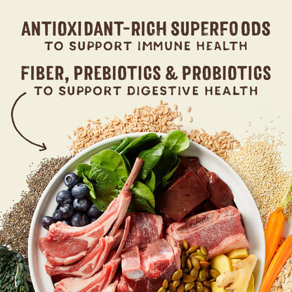 SuperBlends Raw Coated Beef, Beef Liver & Lamb Recipe + Superfoods for Dogs