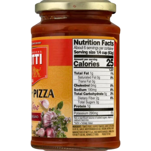 Garlic & Oregano Pizza Sauce