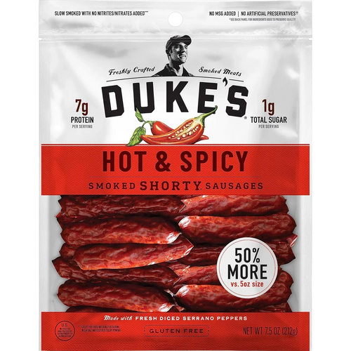 Hot & Spicy Smoked Sausage