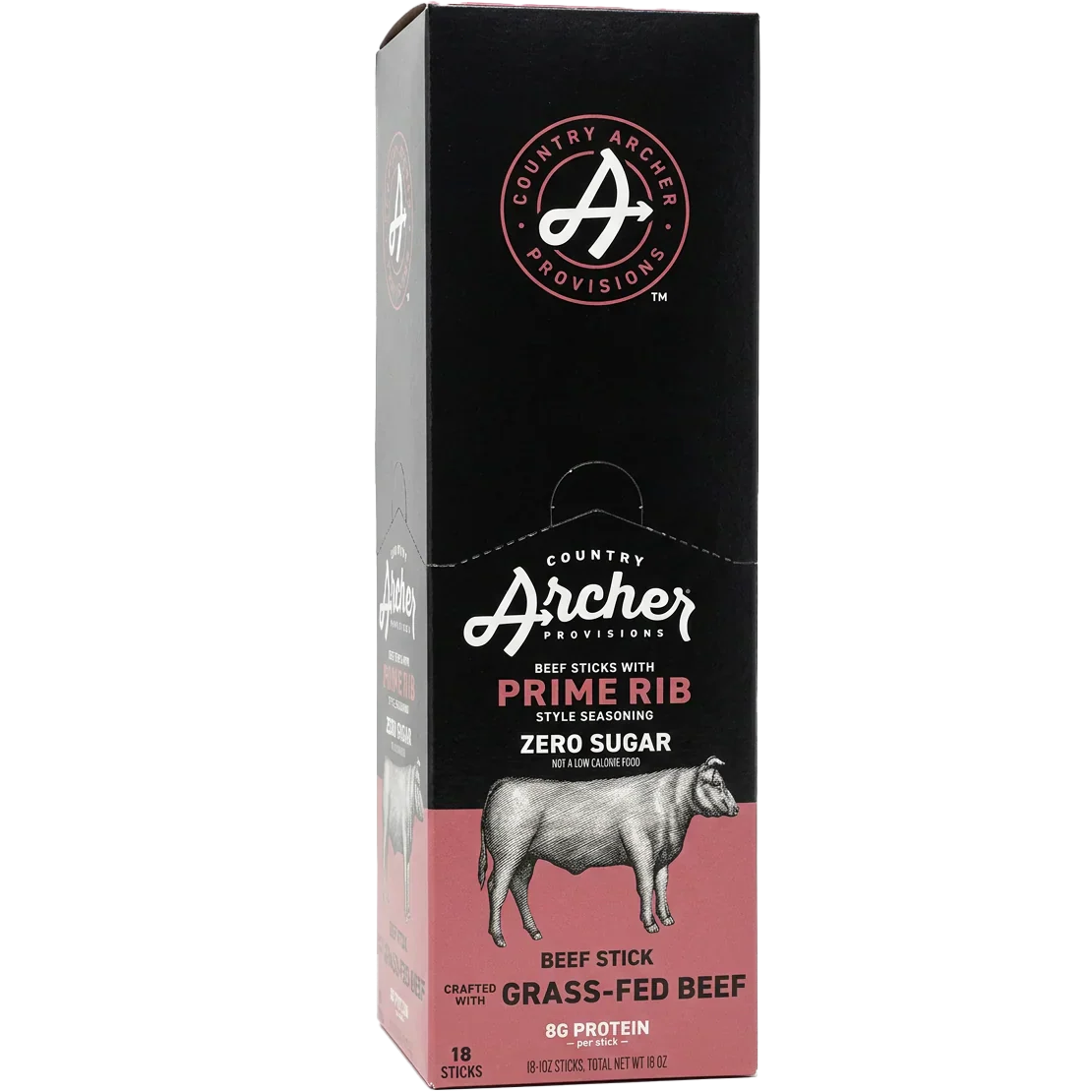 Prime Rib Seasoned Beef Stick (18 CT)