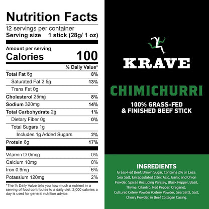 Chimichurri Beef Sticks (24 CT)