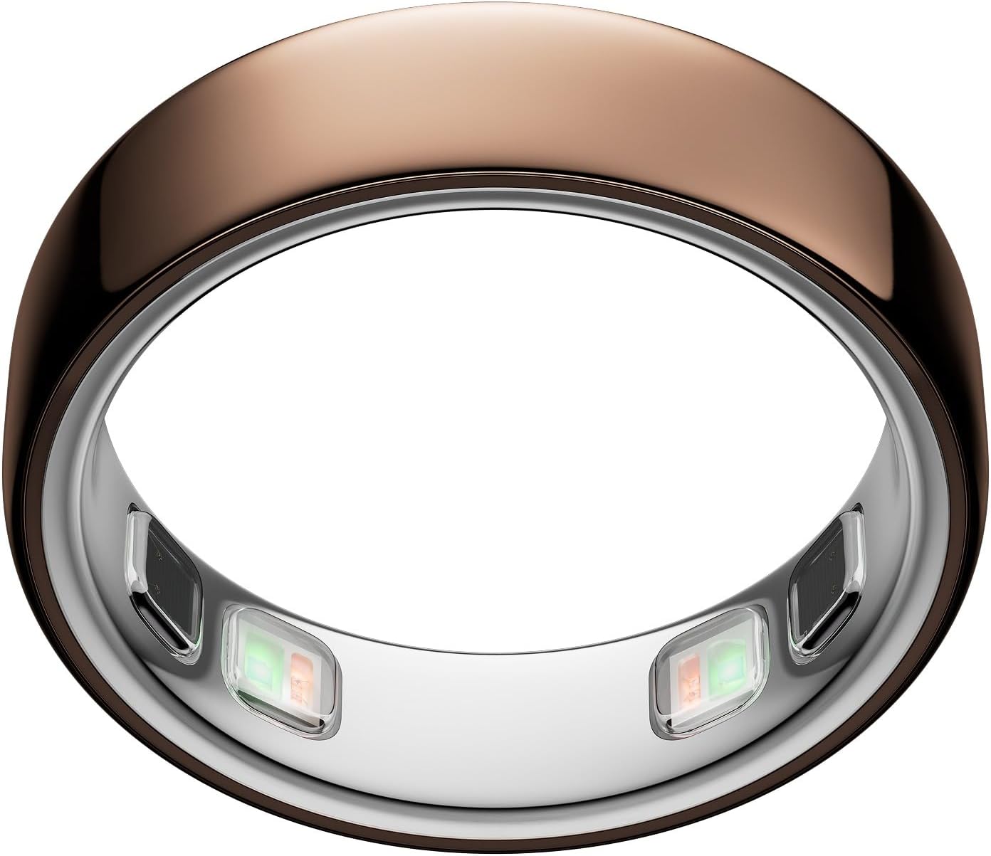 Oura Ring 5 - Gold - Size 8 - World’s Smallest Smart Ring - Sleep, Activity, Women’s Health, AI Advisor, 1 Week of Battery Life, Size Before You Buy, Android & iOS Compatible