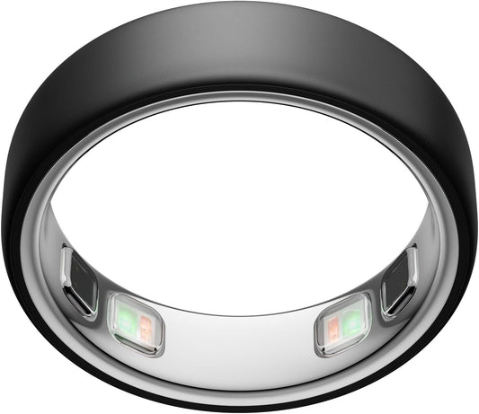 Oura Ring 5 - Gold - Size 8 - World’s Smallest Smart Ring - Sleep, Activity, Women’s Health, AI Advisor, 1 Week of Battery Life, Size Before You Buy, Android & iOS Compatible