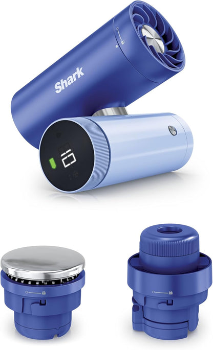 Shark ChillPill – The Only 3-in-1 Personal Cooling System with Fan, InstaChill Cooling Plate & Dry-Touch Mist – Portable, Handheld, Drops Skin Temp Up to 16°F, 10 Speeds, Dragon Fruit, FA022PK