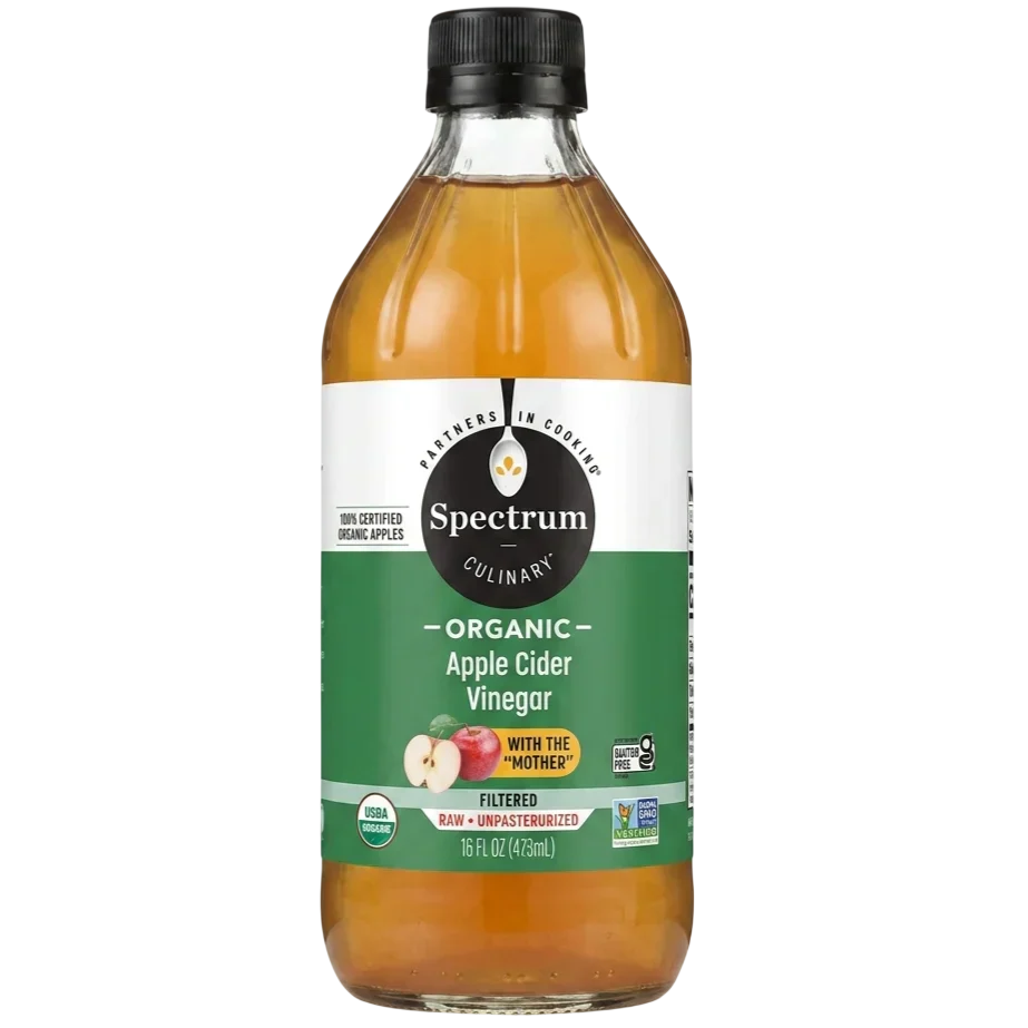Organic Filtered Apple Cider Vinegar - With Mother
