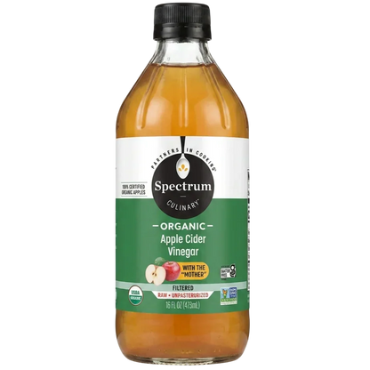 Organic Filtered Apple Cider Vinegar - With Mother