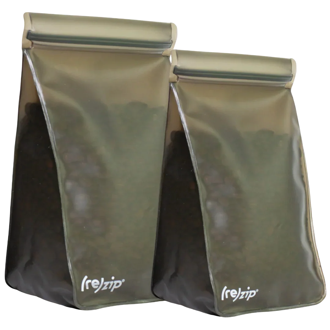 Reusable 6 & 8 Cup Bags 2-Piece - Grey