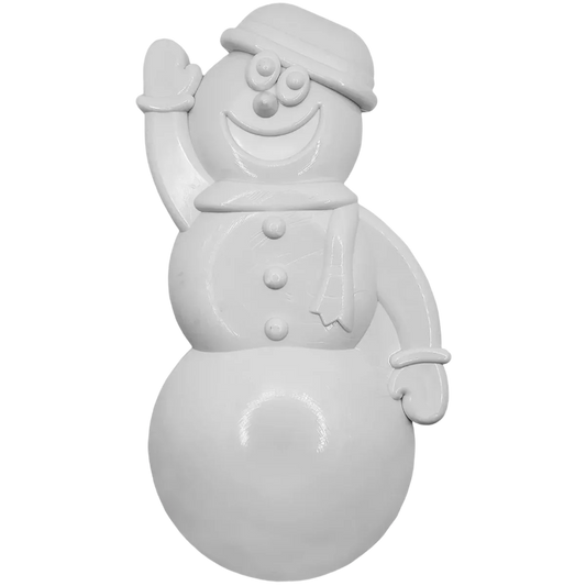 MuttsKickButt Snowman - Durable Dog Chew Toy