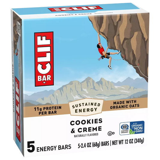 Cookies & Creme Granola Protein Bars With Organic Oats (5 CT)
