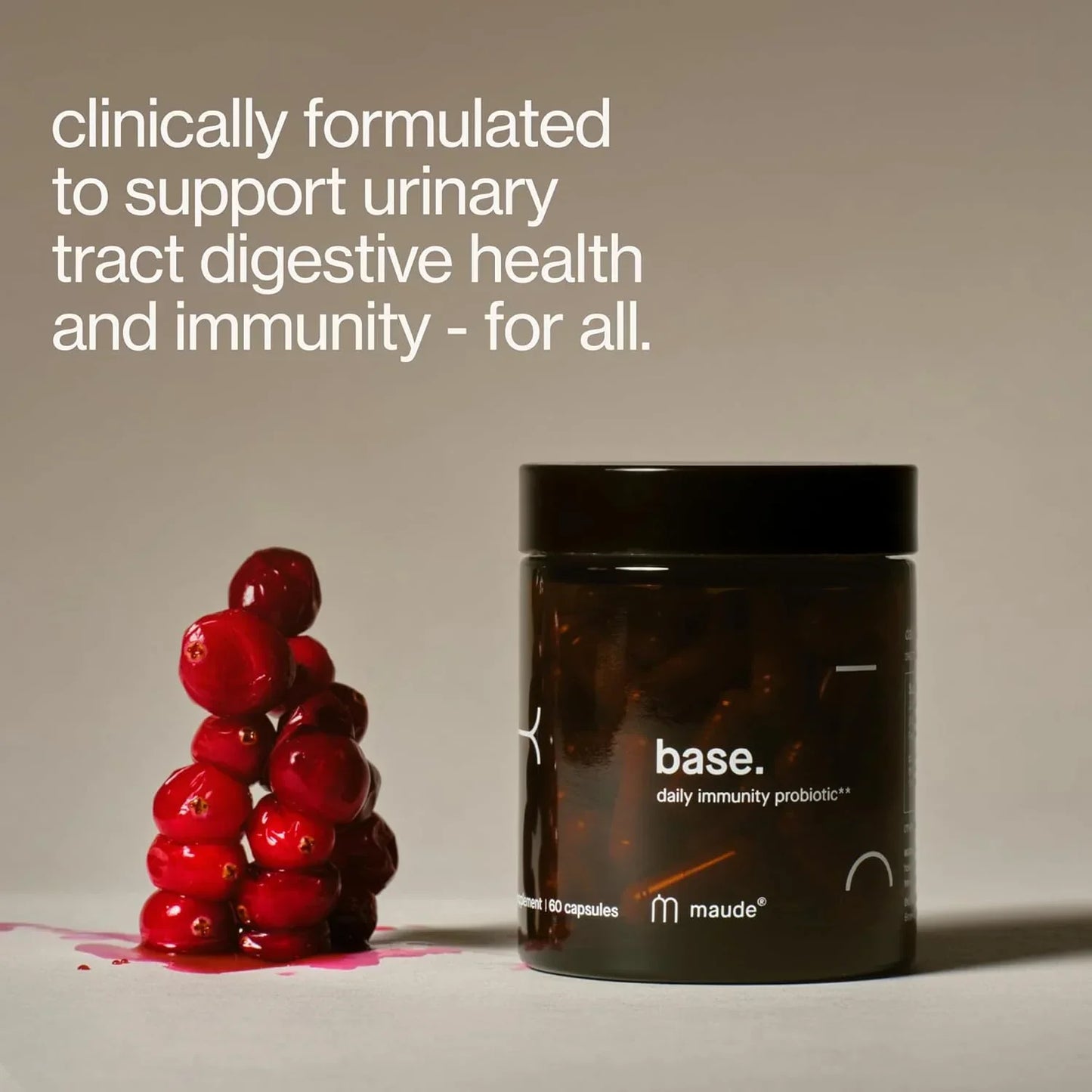 Base Daily Immunity Probiotic Capsules (60 CT)