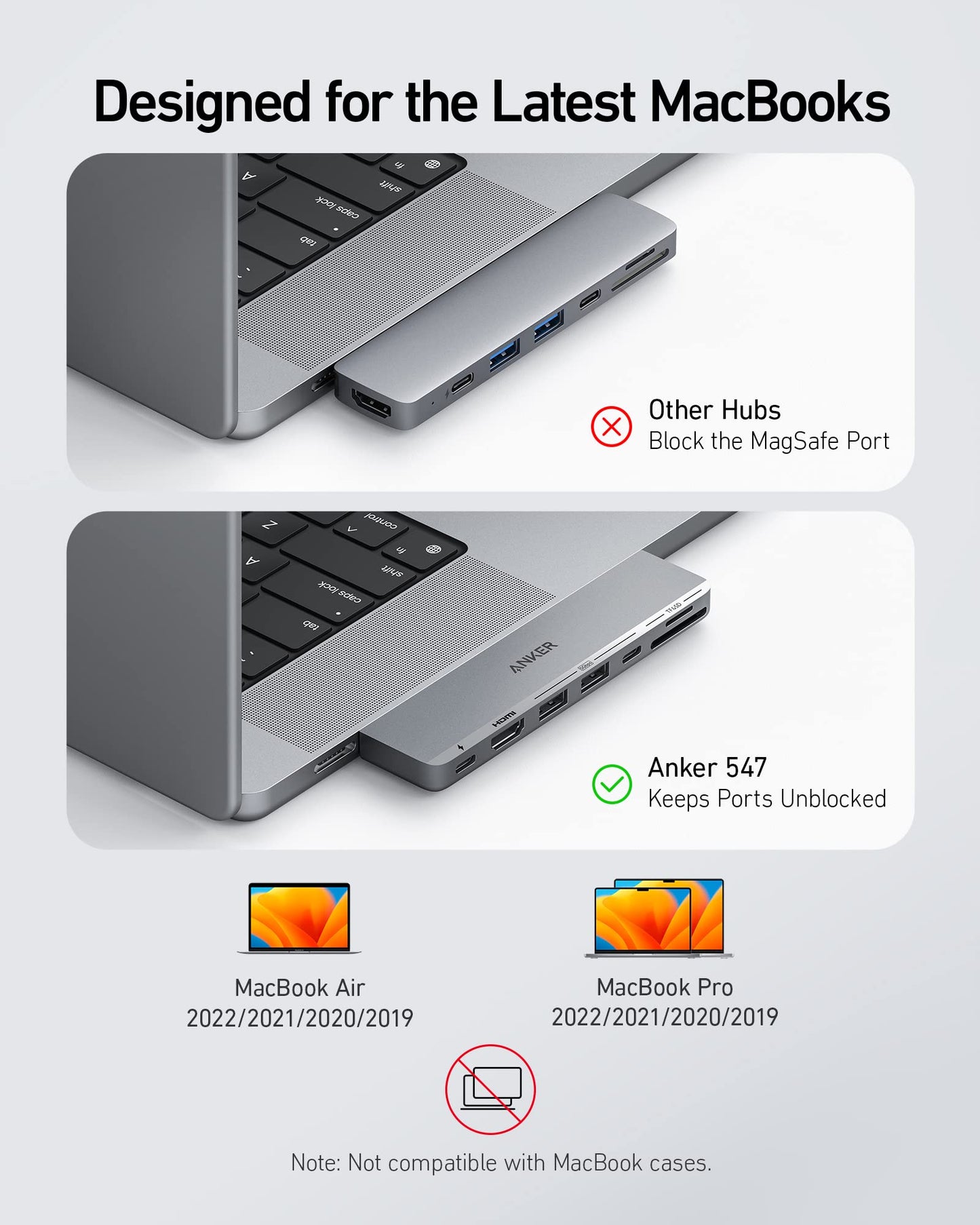 Anker 547 USB-C Hub (7-in-2, for MacBook)