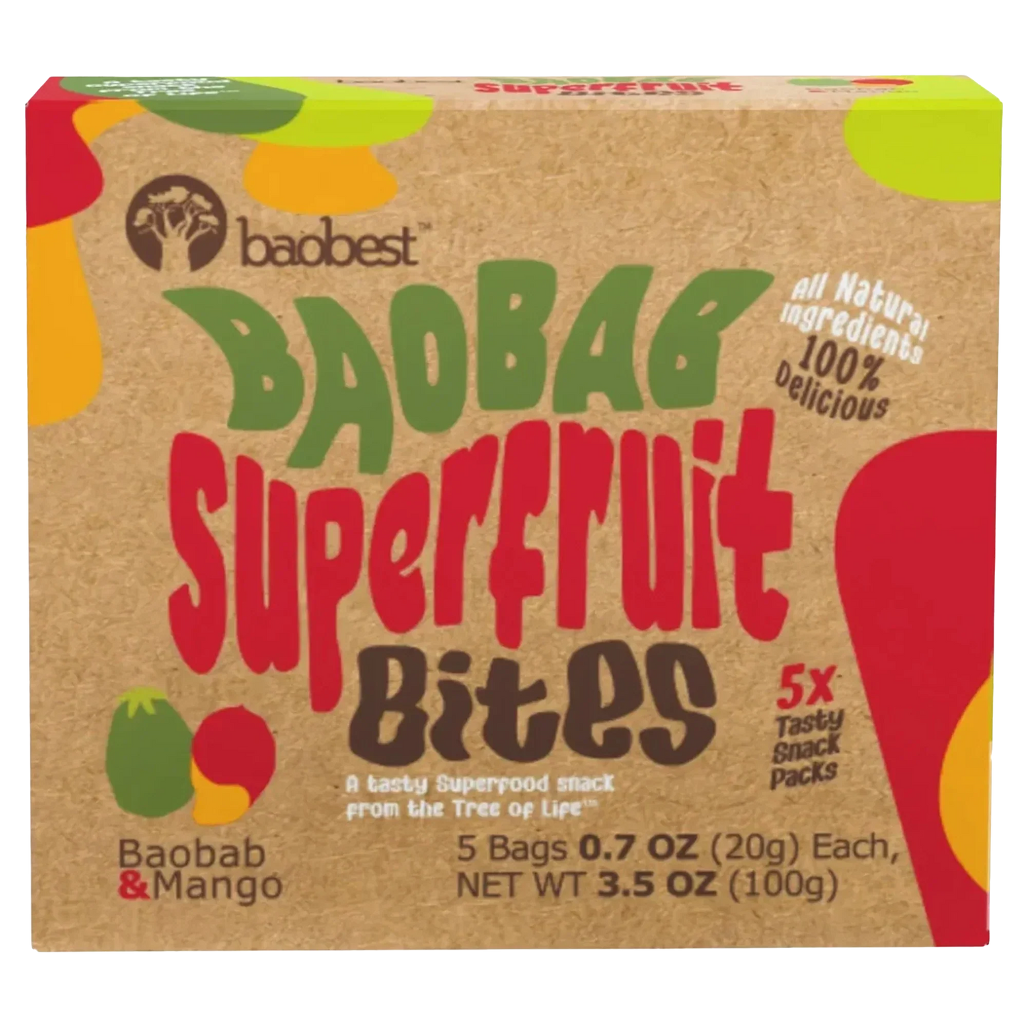 Superfruit Bites - Mango (5 CT)