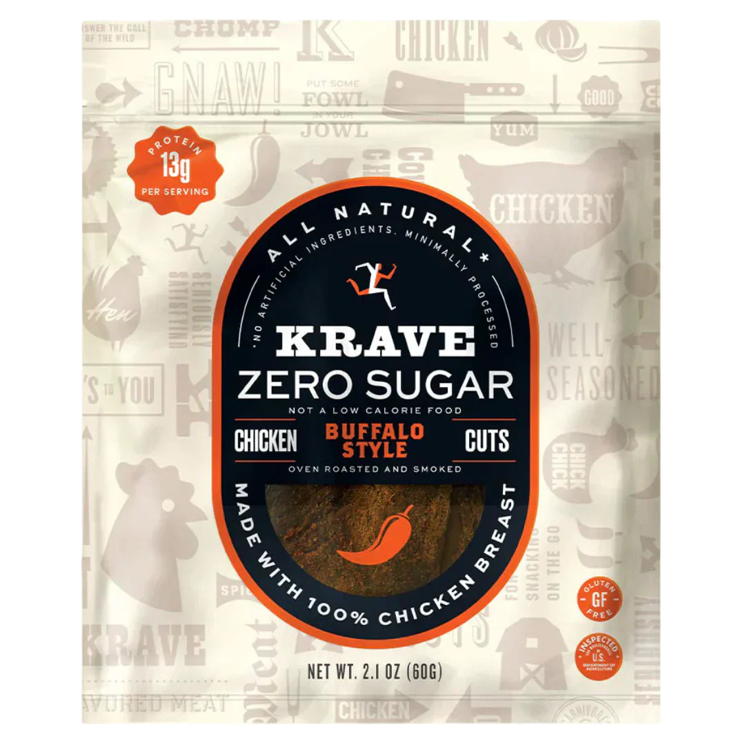 Zero Sugar Buffalo Style Chicken Jerky