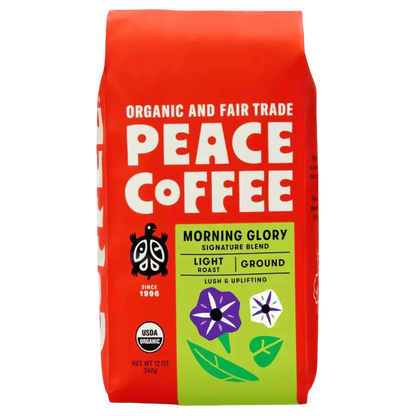 Organic Morning Glory Light Roast Ground Coffee