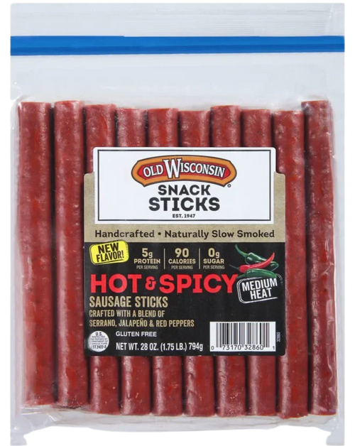 Hot & Spicy Sausage Sticks