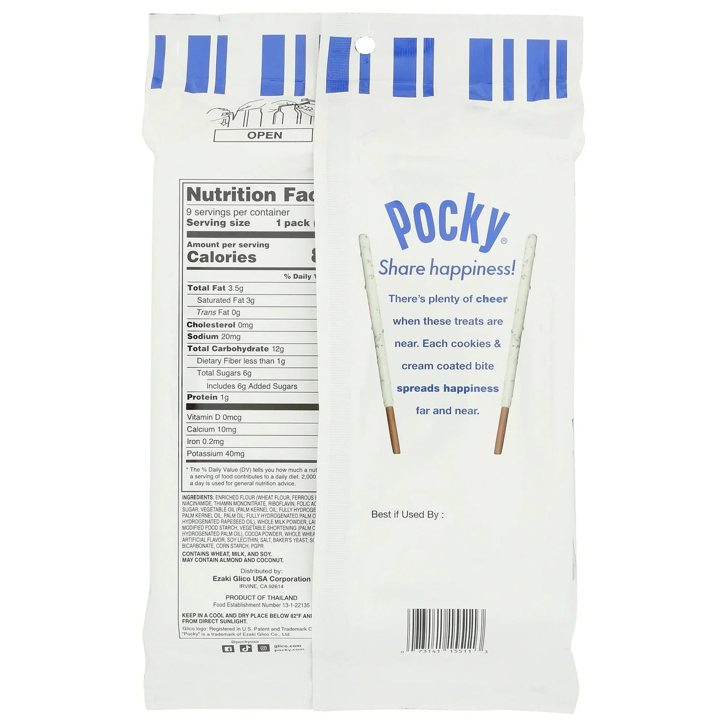 Pocky Cookies & Cream (9 Pack)