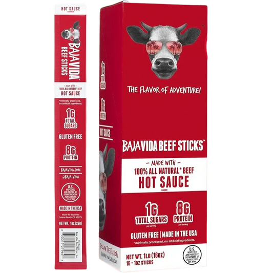 Hot Sauce Beef Stick (16 CT)