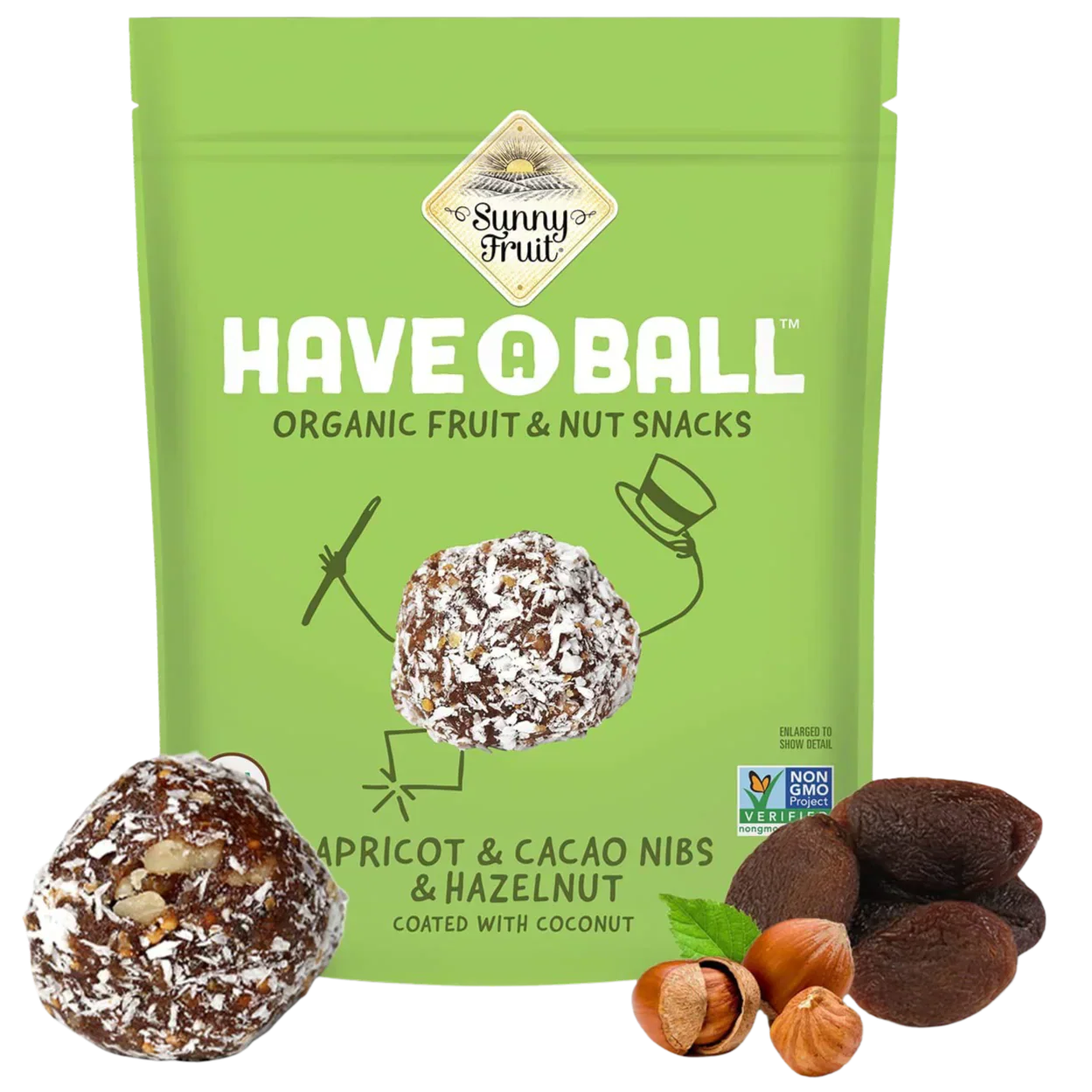 Apricot, Cacao Nibs & Hazelnut - Fruit & Nut Snack