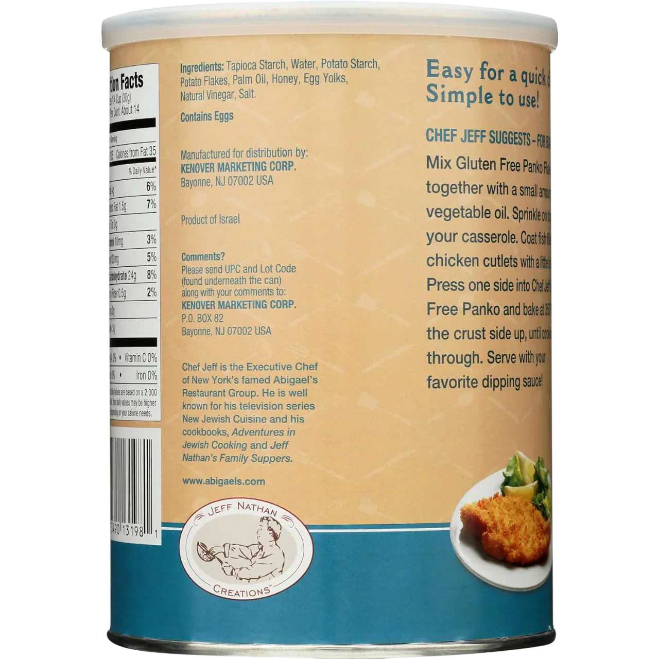 Gluten Free Plain Panko Flakes