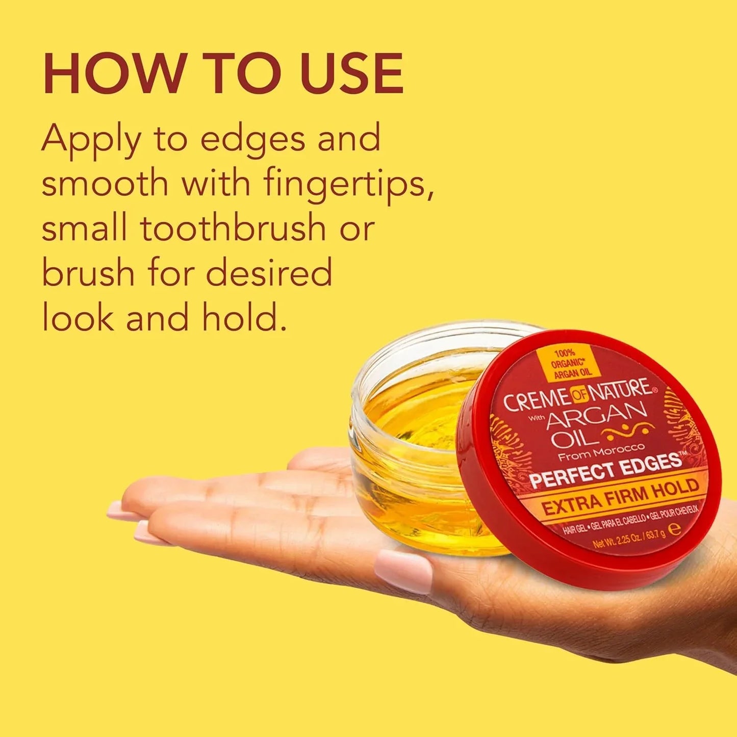 Argan Oil Perfect Edges Extra Hold Hair Gel