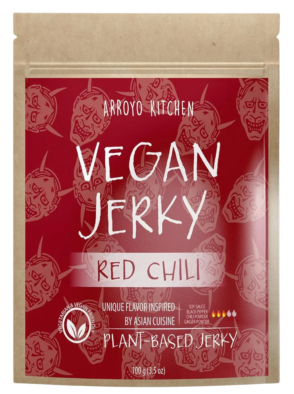 Red Chili Vegan Jerky