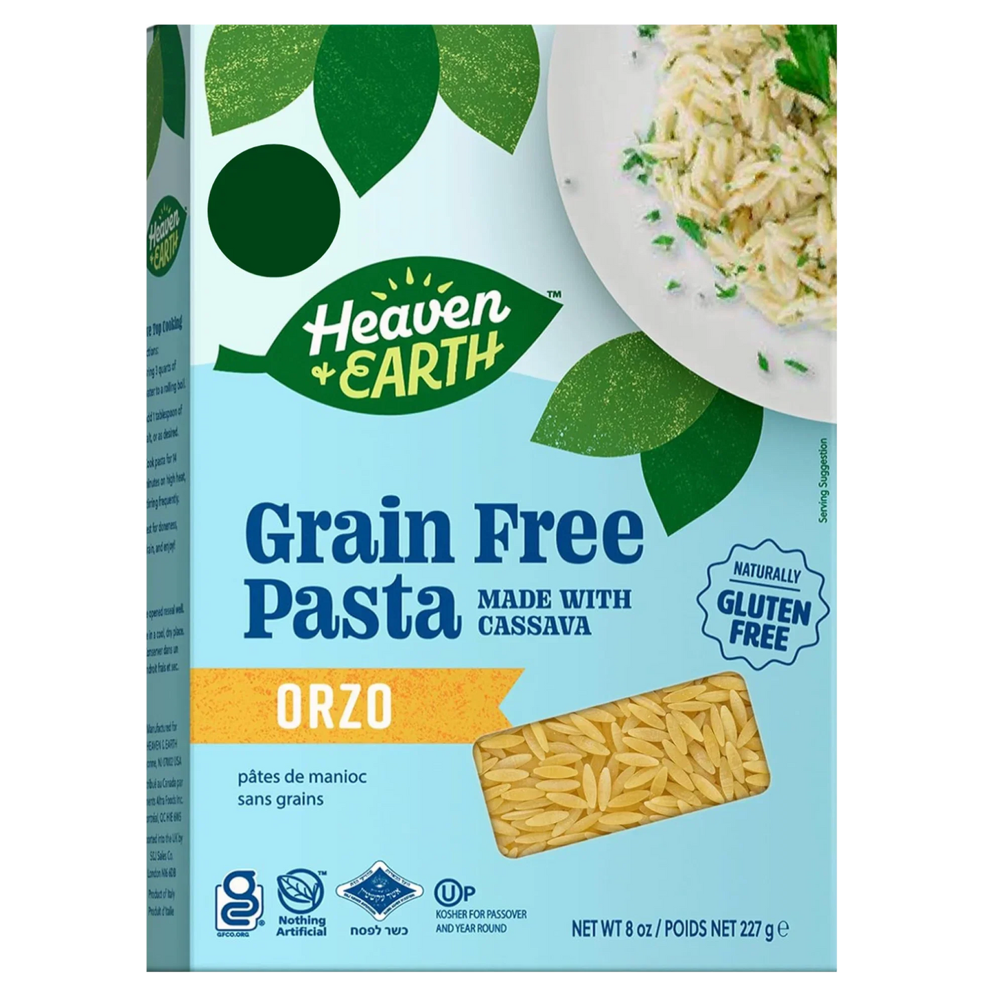 Grain Free Cassava Orzo Pasta