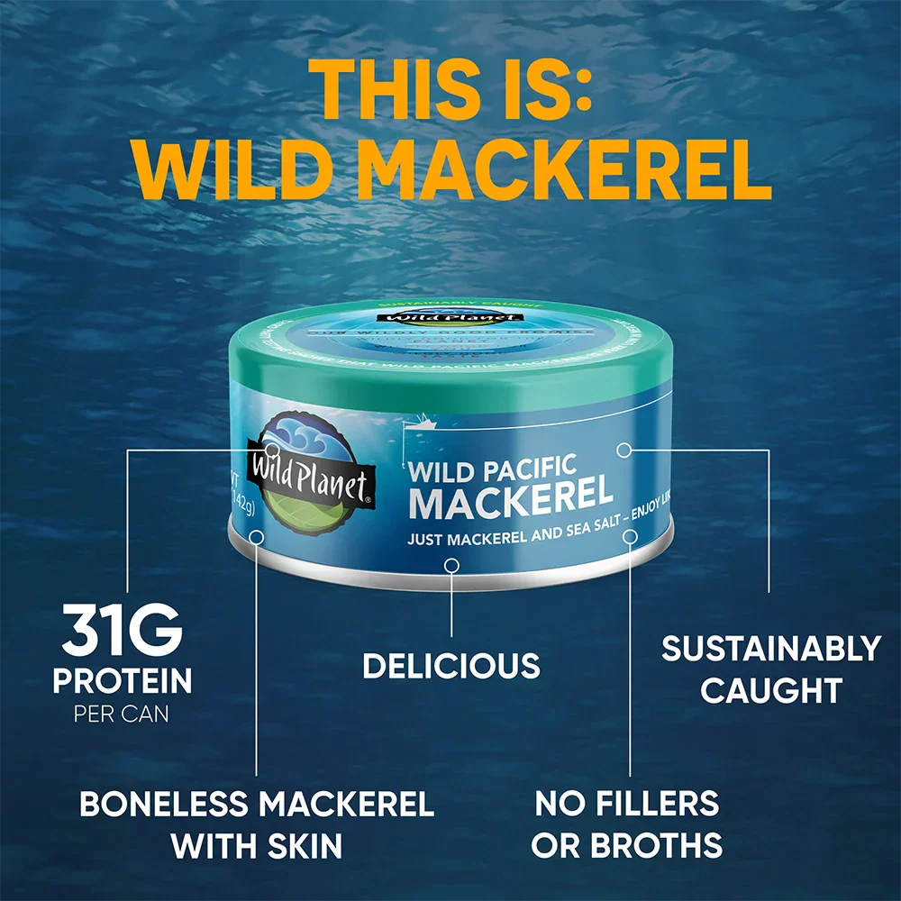 Wild Pacific Mackerel