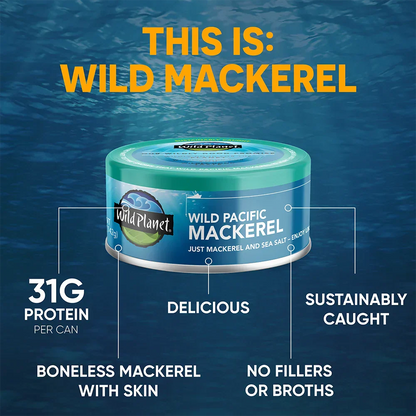Wild Pacific Mackerel
