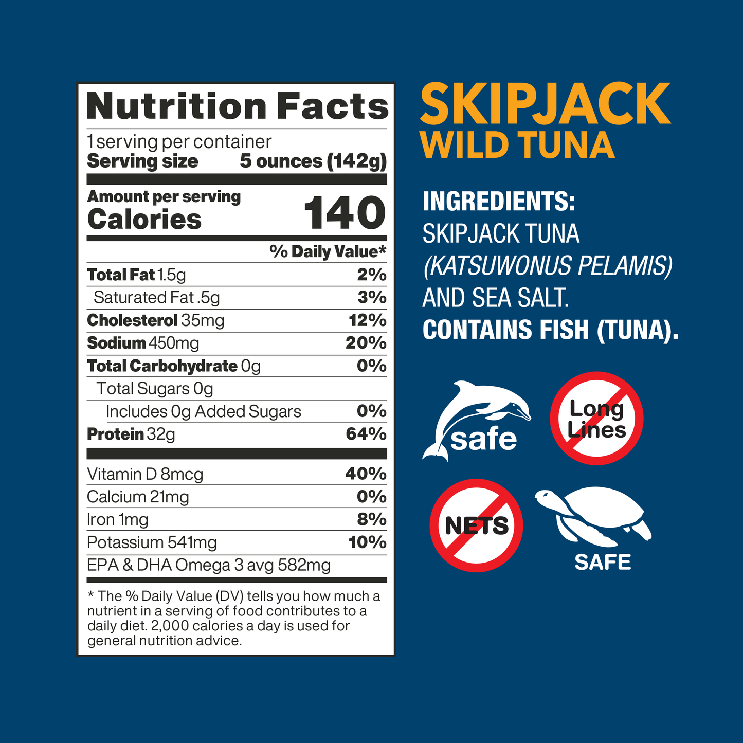 Skipjack Wild Tuna