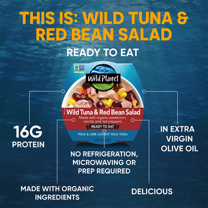 Wild Tuna & Red Bean Salad Ready-To-Eat Meal