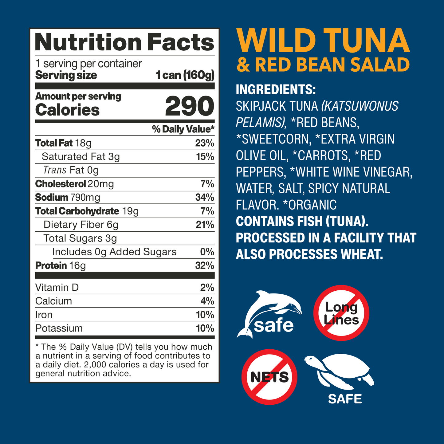 Wild Tuna & Red Bean Salad Ready-To-Eat Meal