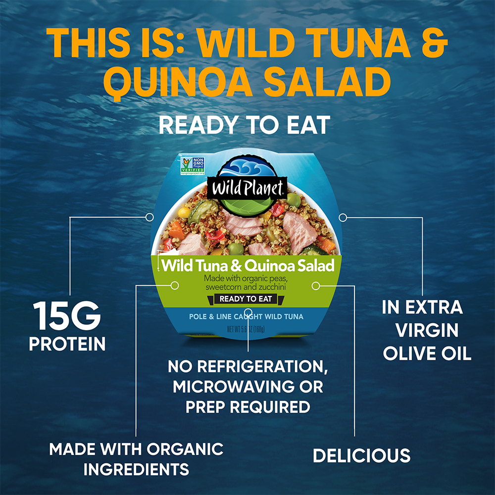 Wild Tuna & Quinoa Salad Ready-To-Eat Meal