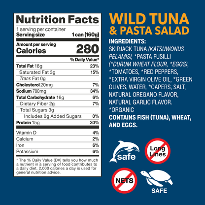 Wild Tuna & Pasta Salad Ready-To-Eat Meal