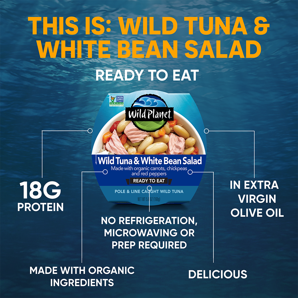 Wild Tuna & White Bean Salad Ready-To-Eat Meal