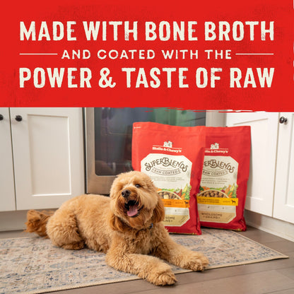 SuperBlends Raw Coated Beef, Beef Liver & Lamb Recipe + Superfoods for Dogs