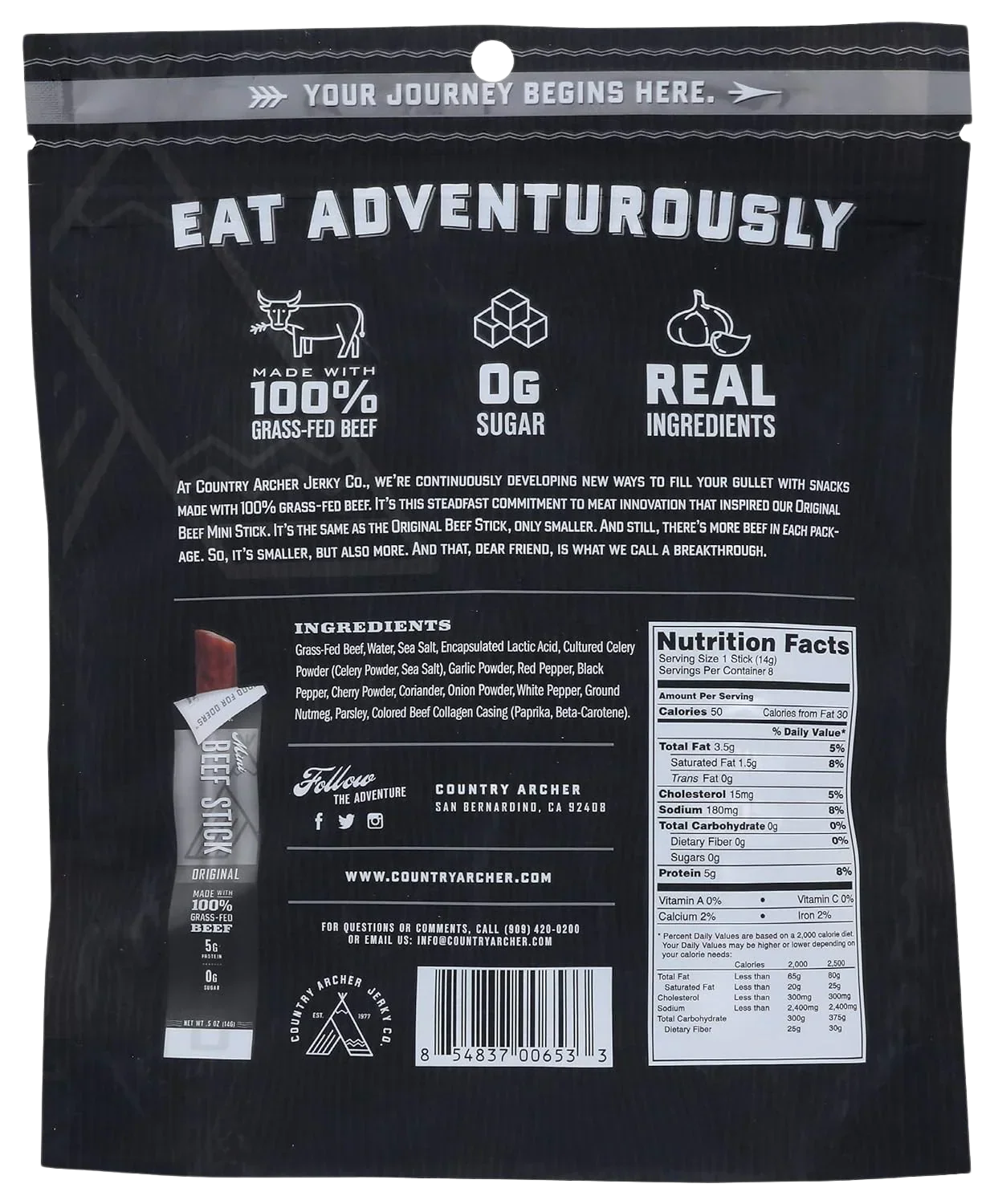 Original Beef Mini Stick Bag