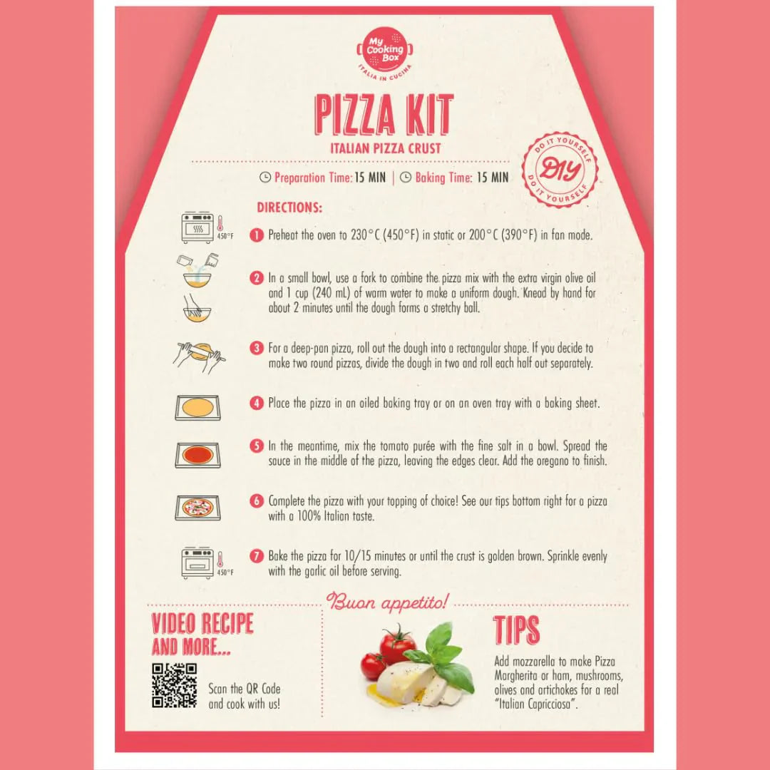 Italian Pizza Crust Pizza Kit