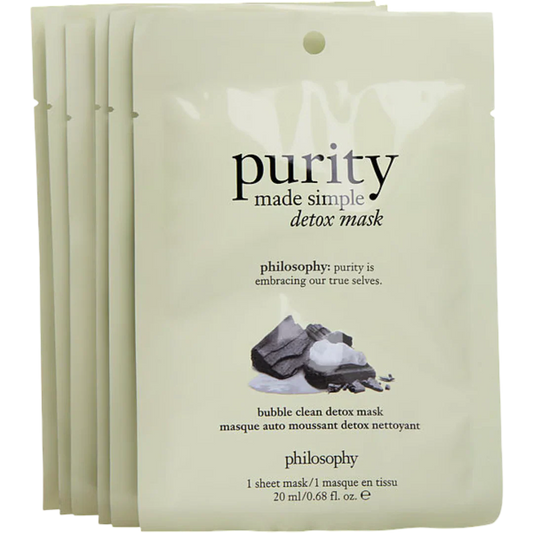 Purity Made Simple Bubble Clean Detox Mask (6 CT)