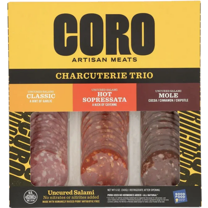 Charcuterie Trio Salami Sampler (3 CT)