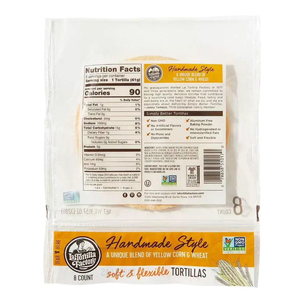 Yellow Corn Tortillas