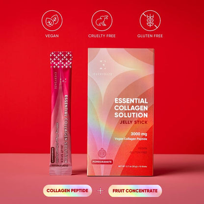 Essential Collagen Solution Jelly Stick - Pomegranate (10 CT)